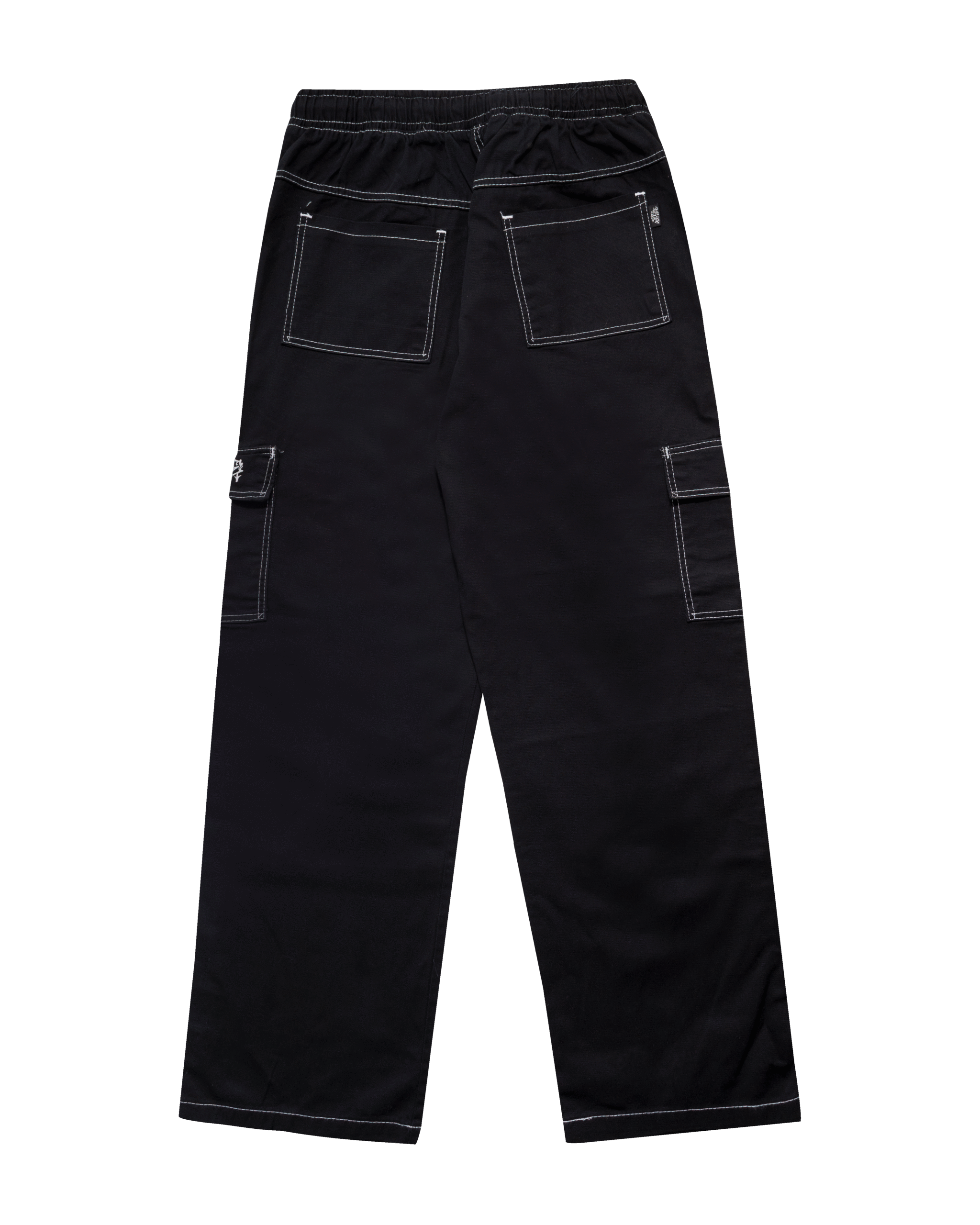 Calça Cargo Sarja pespontada - Imagem 2