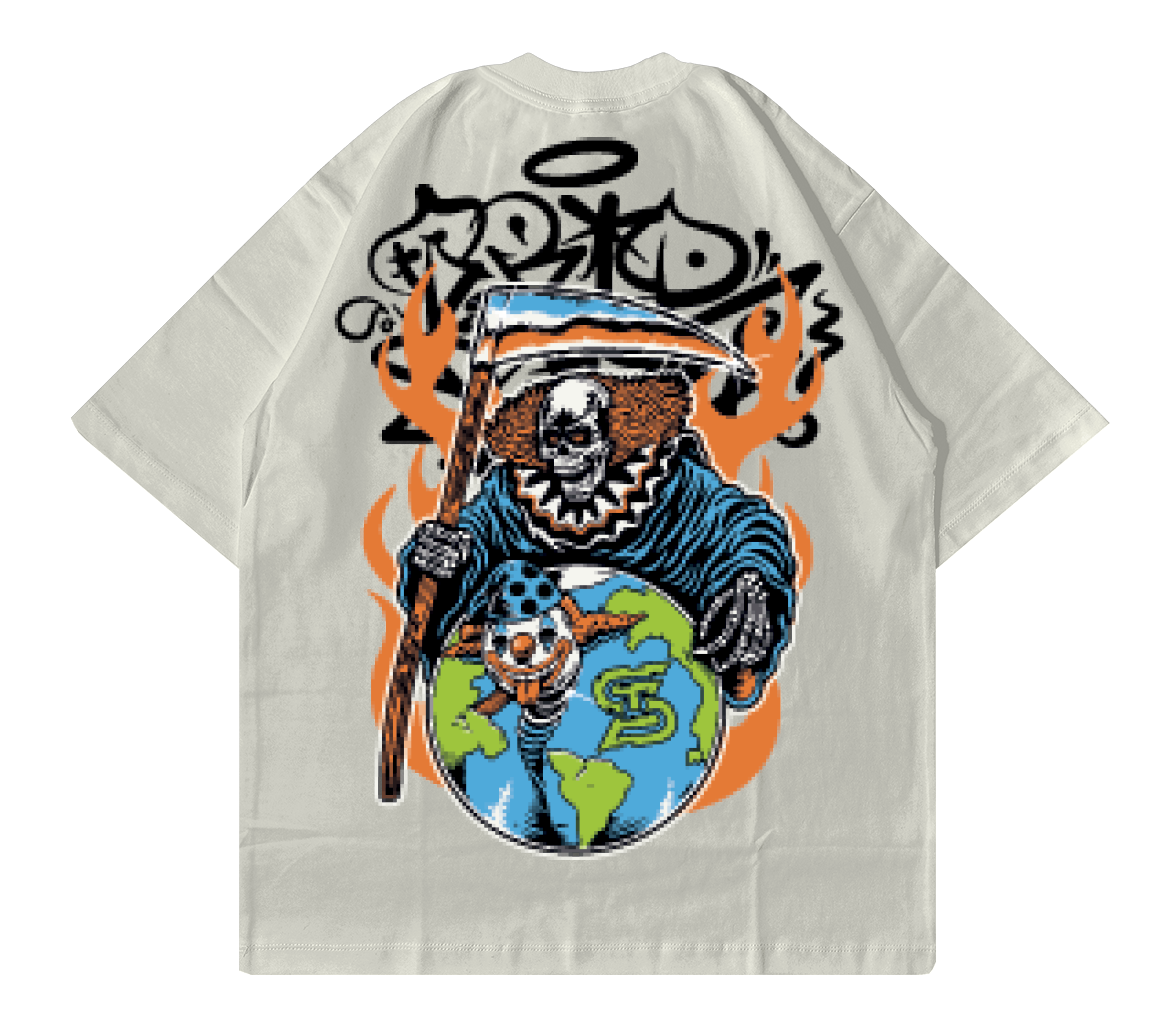 Camiseta Oversized Trip Side