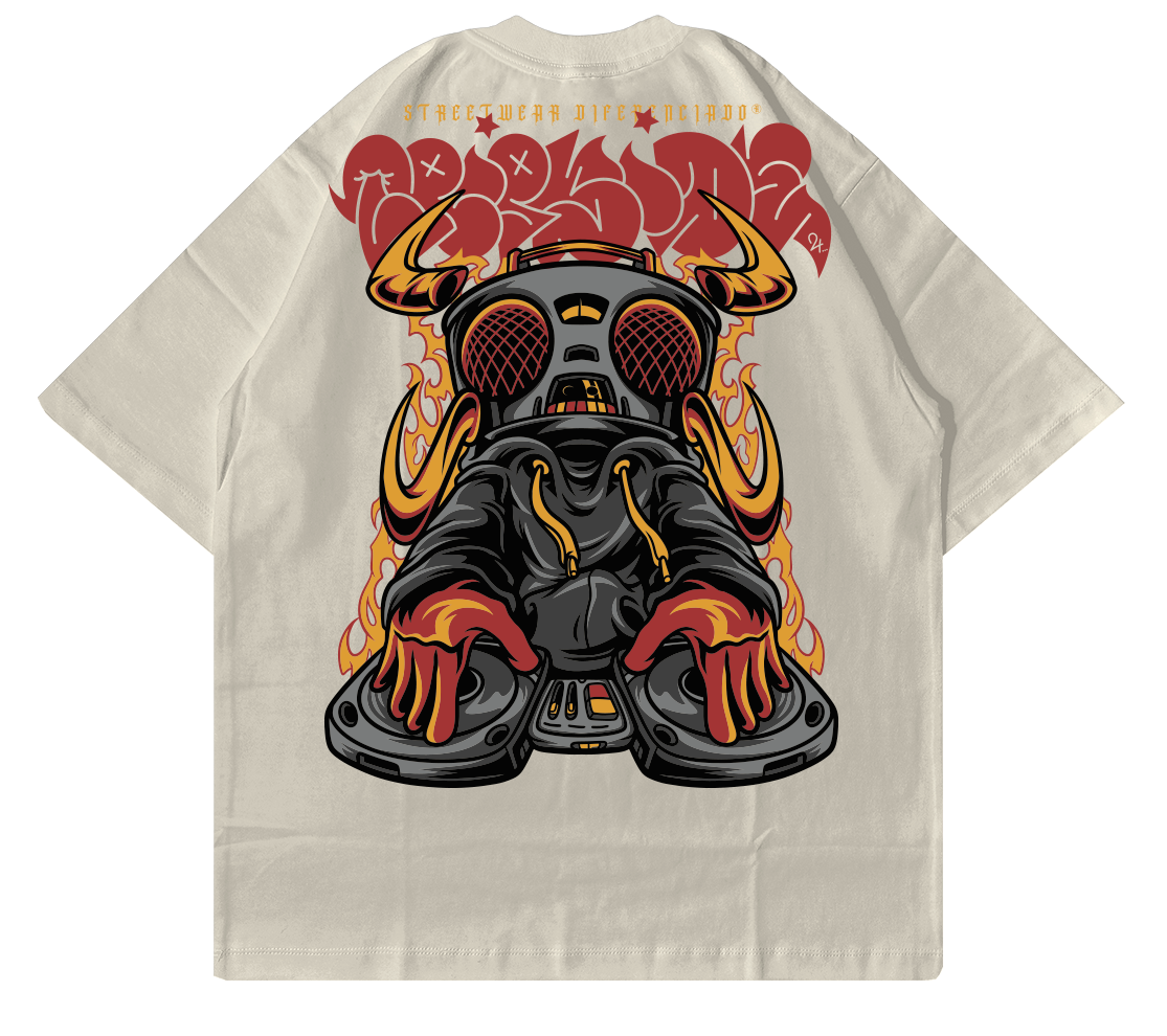 Camiseta Oversized Trip Side