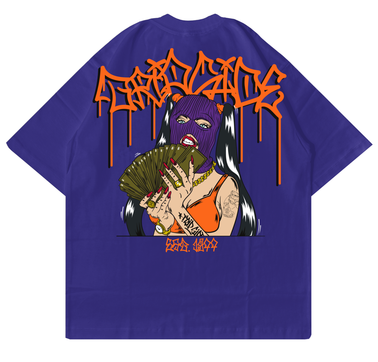 Camiseta Oversized Trip Side
