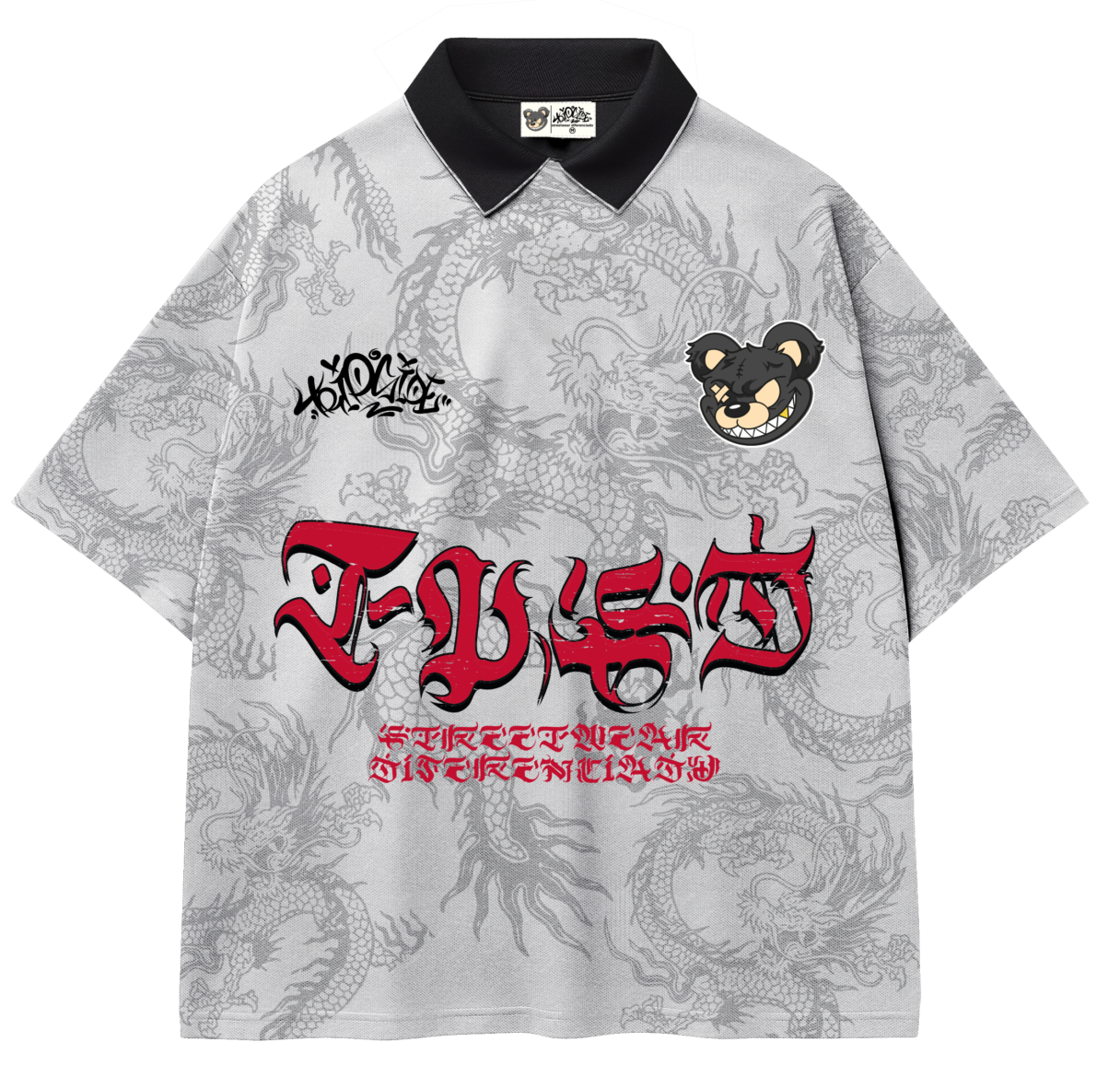 Camiseta De Time Oversized Trip Side
