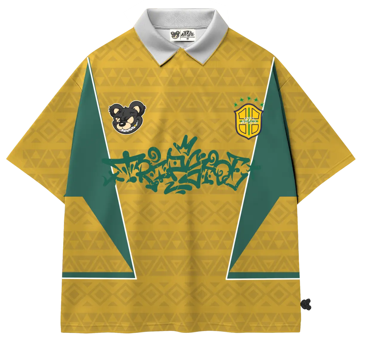 Camiseta de Time Oversized Trip Side - Brasil