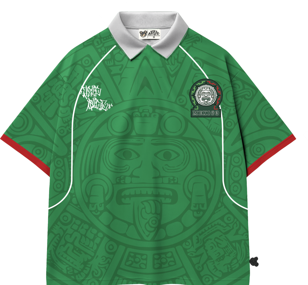Camiseta de Time Oversized Trip Side -México
