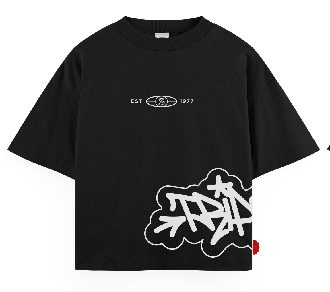 Camiseta Boxy Premium Trip Side