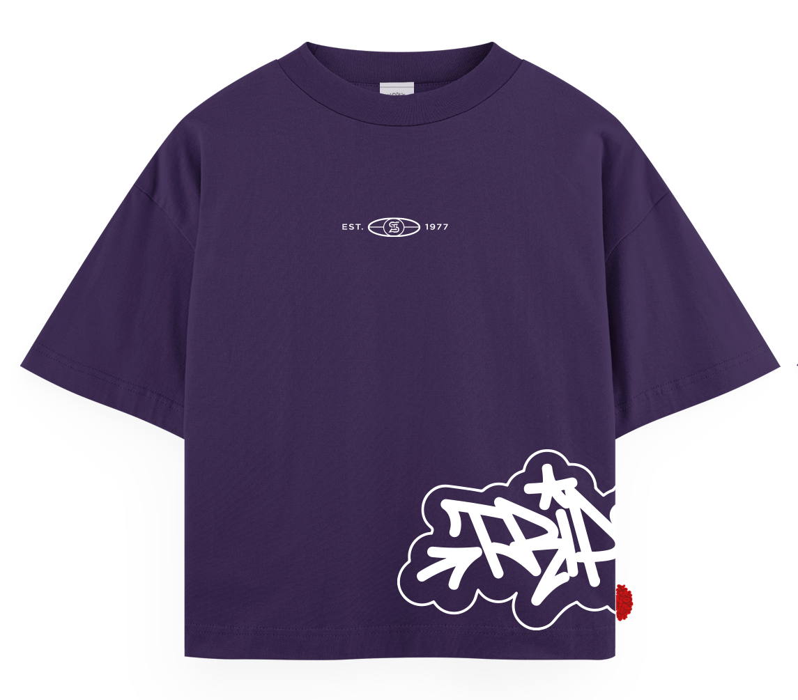 Camiseta Boxy Premium Trip Side