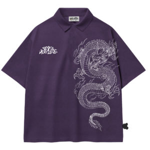Polo Oversized Trip Side Piquê