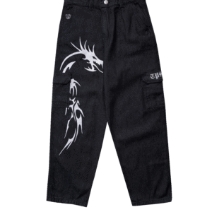 Calça Jeans cargo Trip Side